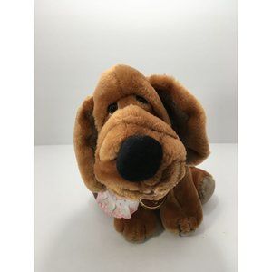 Ganz Bros 1981 Wrinkles Born to Howl Vintage Stuffed Hound Dog Plush